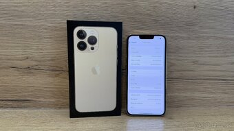 Apple iPhone 13 Pro 128GB Zlatý  Veľmi dobrý stav  Zdravie B - 3