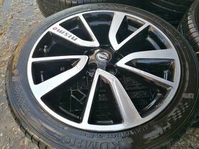 Alu sada = 5x114,3 = orig. NISSAN = s pneu = 225/45 R19 - 3