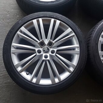 19"Elektróny originál Škoda Superb III 5x112 Canopus - 3