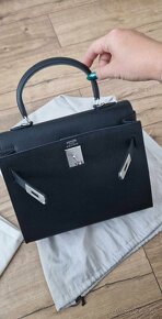 Nová luxusná kabelka Hermes Kelly 28 BLACK - 3