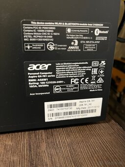 Acer PC Intel I7 7700 NVIDIA GTX 1070Ti - 3