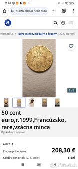 Vzácna 0.50€ z roku 1999 - 3