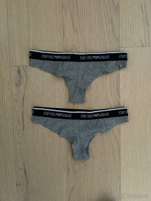 Emporio Armani 2 pack nohavičiek brasilian briefs - 3