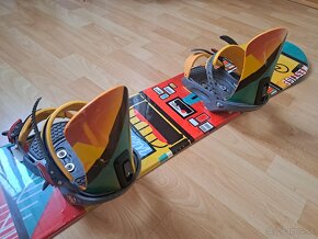 Detsky snowboard komplet 130 westige topanky 38 - 3