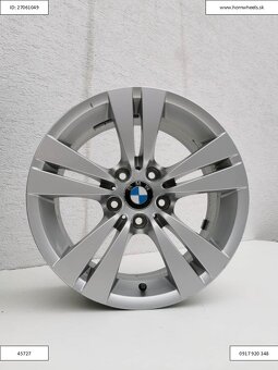 BMW E60, E61 orig. al udisky 8J 5x120 R17 ET20 1242 - 3