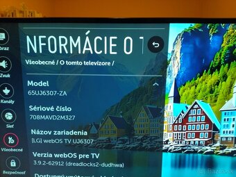 65" LG UHD TV 4K, webOS 3.5, SMART .Uhlopriečka 165 cm - 3