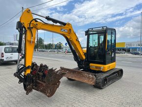 Minibager minirypadlo JCB 50Z-2, 884 motohodiny, 2021rv - 3