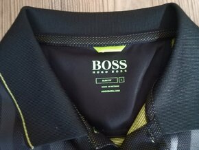 Panske cierne tricko HUGO BOSS (L) - 3