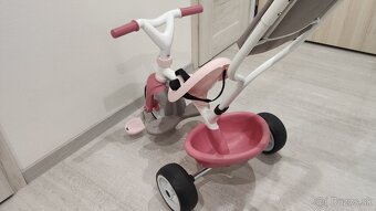 Trojkolka s opierkou Be Move Comfort Tricycle Pink Smoby - 3