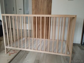 Detska postielka ikea, 2 vysky nastavenia rostu - 3