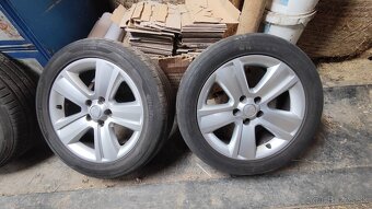 Elektróny 5x112 s pneu 225/50 R17 - 3