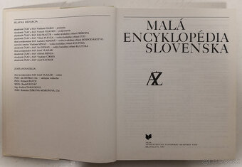 MALÁ ENCYKLOPÉDIA SLOVENSKA - 3