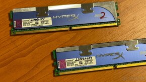 RAM 4x 1GB (4GB) DDR2 1066MHz Kingston HyperX - 3