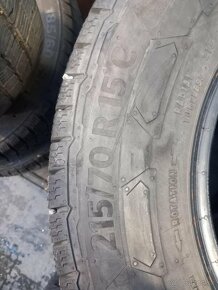 Pneumatiky zimné 4ks - CONTINENTAL 215/70/R15C - 3