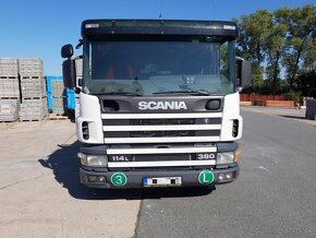 SCANIA P114L 380  6x2 valník s HR Palfinger - 3