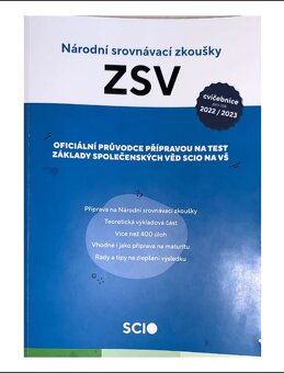 Scio učebnice + testy VŠP +35 testov OSP +45 tes ZSV +36 tes - 3