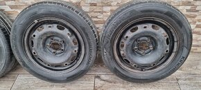 Predám letnu sadu  5x100 r14 ,Hankook 185/60 r14 letné - 3