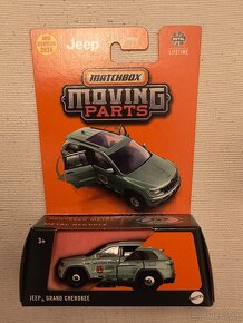 Matchbox Moving Parts - Porsche Taycan, Ford Mustang, Jeep - 3