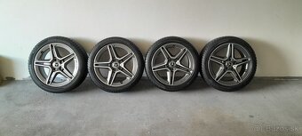 Originál AMG Disky so Zimnými pneu R18 7.5J 5x112 - 3