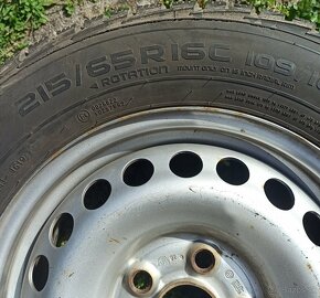 215/65 r16 c nokian , disky 5x120 vw t5 - 3