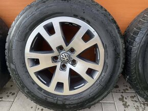 AMAROK orig Alu disky VW 5x120 8jx r17 ET 49 245 65 17 zimné - 3