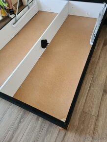 postel 200x150 cm s uloznym priestorom plus prehoz - 3