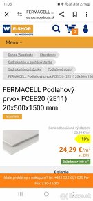 Podlahové dielce Rigidur E20 20x1500x500 mm, 0,75 m2  3ks. - 3