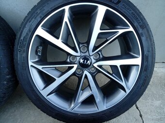 KIA optima,carens 18"225/45 R18 letná sada - 3