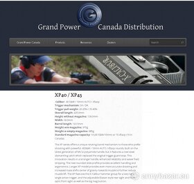 Grand Power XP45L kaliber .45ACP + príslušenstvo - 3