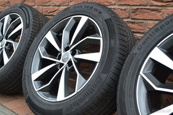 5x112 R19 Letna sada Original Audi Q5  + 235/55 R19 Contin. - 3