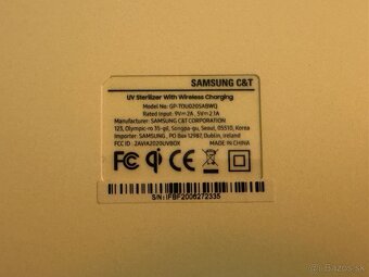 Samsung UV sterilizer+ bezdrôtové nabíjanie - 3