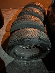 Zimné pneumatiky + Disky 205/55 R16 5x100 obuté na diskoch - 3