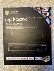 Optibox Anaconda plus - nový model satelitného prijímača - 3