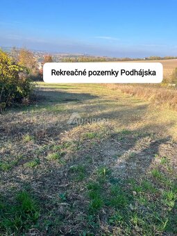 PREDAJ: Rekreačný pozemok v Podhájskej 441 m2; 25.050 € - 3