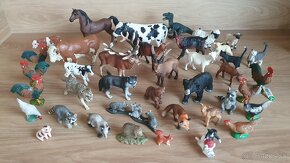 Schleich z lesa, farmy, divočiny, koně, jezdci, dinosauři - 3