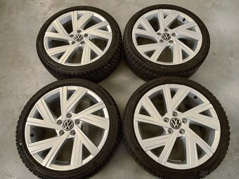 4ks zimne ALU 5x112 R18 7,5J ET51 Original VOLKSWAGEN - 3