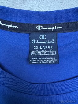 CHAMPION tričko (BLUE) XXL - 3