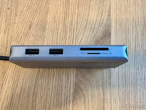 Multifunkčný rozbočovač HUB Selore USB-C 7v1 s napájaním - 3