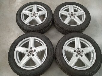 4ks zimne ALU 5x112 R17 7,5J ET40 DEZENT MERCEDES - 3