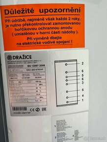 Ohrievač vody stacionárni Dražice OKC 400NTR/HP - 3