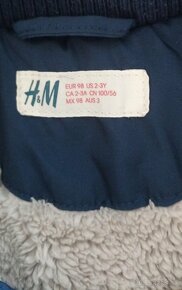 Zimná bunda H&M c.98 - 3