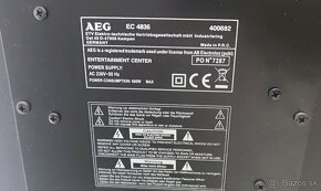 AEG EC 4836, čierny Prenosný Bluetooth reproduktor - 3