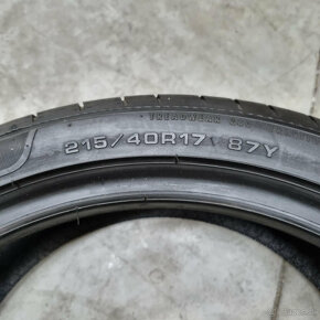 Letné pneumatiky 215/40 R17 SAVA DOT1521 - 3