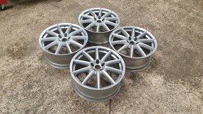 Originálne elektróny R19 Ti 5x110 + letné pneu Alfa 159 - 3