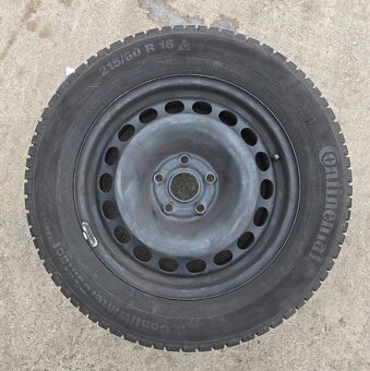 PLECHOVÉ DISKY 5x112 R16 S PNEU 215/60 R16 - 3