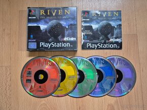 Predám hru na PS1 Riven - The Sequel to Myst - 3