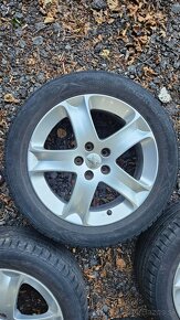 70. Sada letních kol 215/55 r17 Peugeot 5x108 - 3