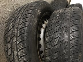 Plechové disky Ford + pneu 205/55 r16 - 3