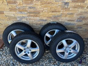 Predám zimné pneu 4KS, elektrón + Pneu, 185/65 R15, NOVE - 3