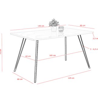 Jedálenský stôl - 3